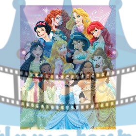 Princezné Disney II. - jedlý obrázok/ oblátka na tortu