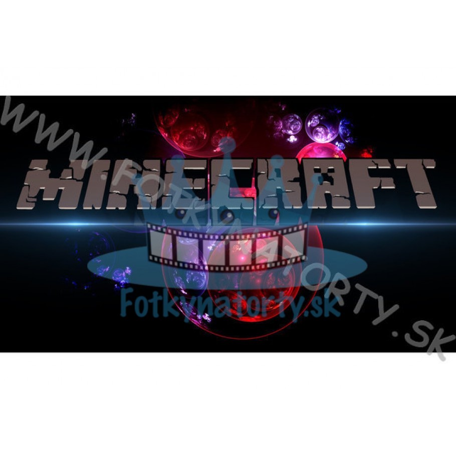 Minecraft VI. -  - jedlý obrázok na tortu / jedlé obrázky / Fotky na torty / jedlá tlač