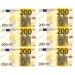 Jedlé peniaze 200 eurobankovky