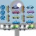 Kreslené autíčka dekorácie na torty, muffiny, cupcakes a medovníčky + jedlé dopravné značky