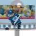 Lego Hokejista kruh - jedlý obrázok / oblátka na tortu / Fotky na torty