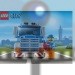Lego City Nákladné auto OBDĹŽNIK - jedlý obrázok / oblátka na tortu / Fotky na Torty