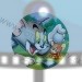Tom a Jerry Golf okrúhly jedlý obrázok/ oblátka na tortu